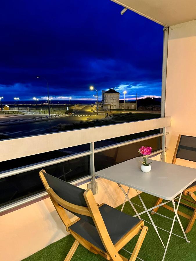 Appartement Cosy Avec Vue Mer Stella-Plage Esterno foto